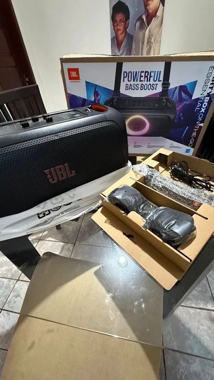 Caixa de som JBL ON THE GO NOVA  - Foto 4