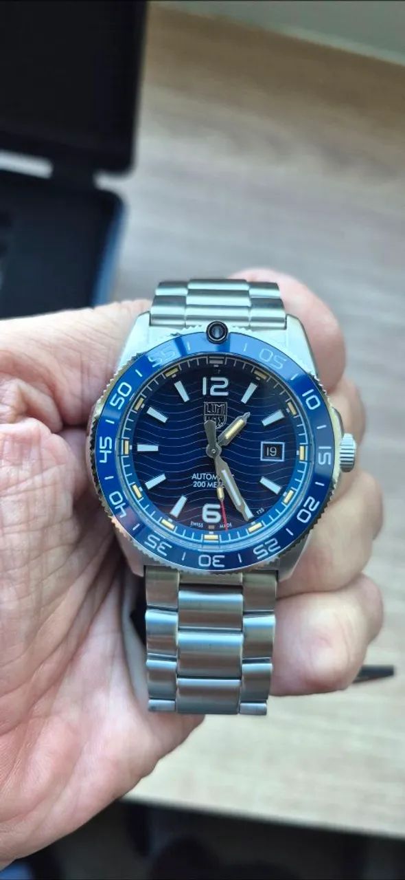 RELÓGIO LUMINOX PACIFIC DIVER AUTOMÁTICO 42 MM CÓD.3104 - Foto 2