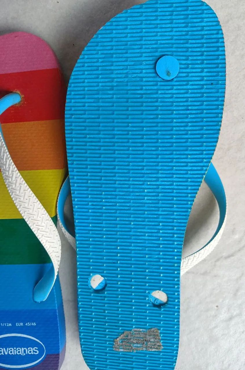 SANDÁLIAS HAVAIANAS 43 - Foto 2