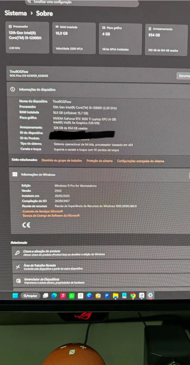 Asus ROG Flow z13 - Foto 2