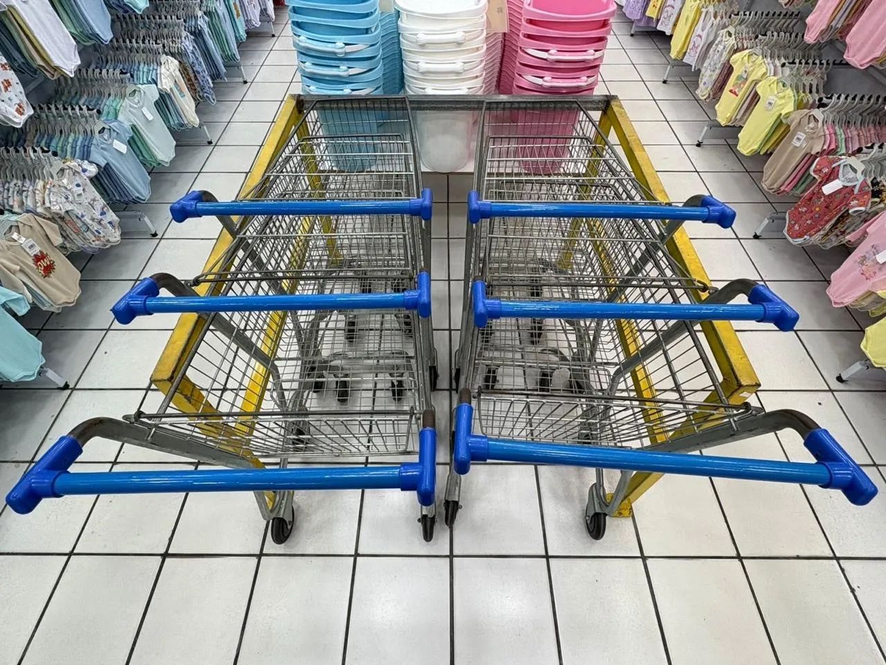 Carrinho de supermercado 120 Litros - Foto 4