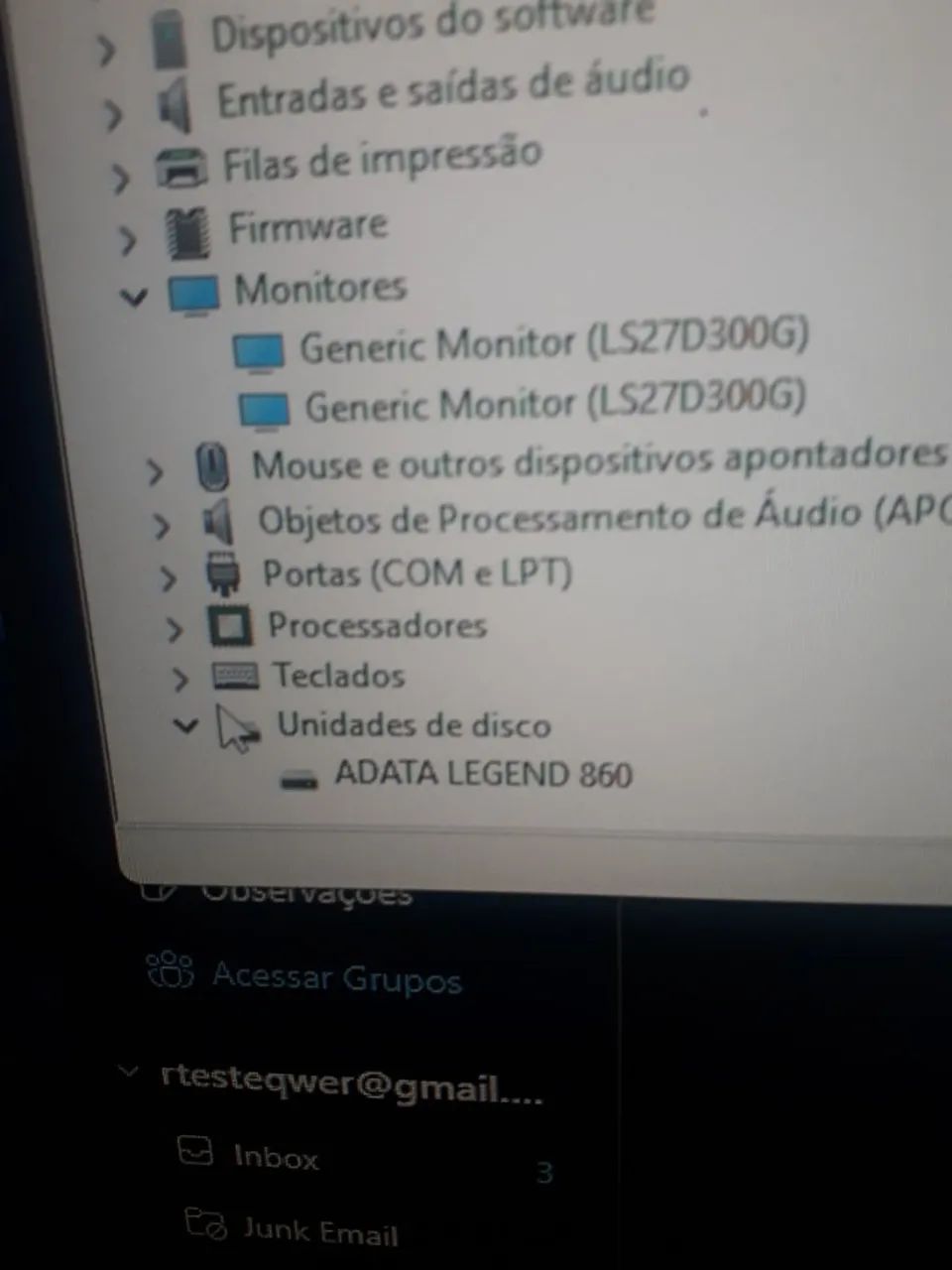 Pc gamer 16gb video 32gb de ram - Foto 3