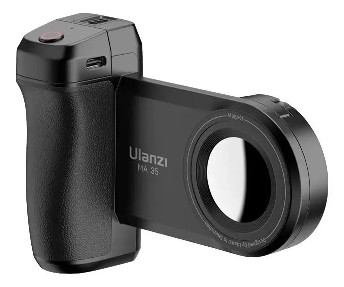 Suporte De Celular Com Grip Bluetooth Magnetico Ulanzi Ma35 Cor Preto<br> - Foto 4