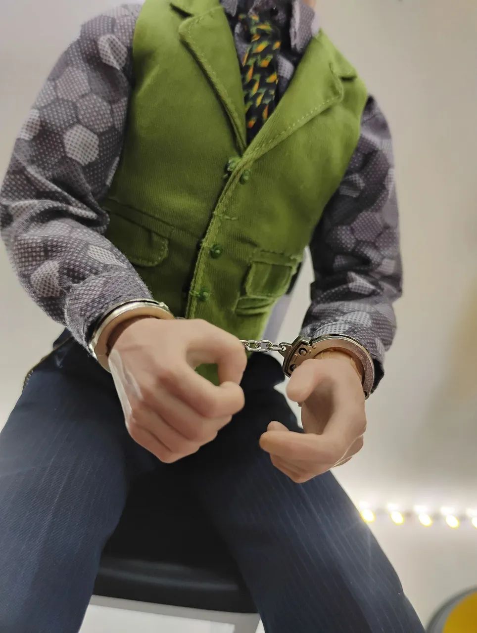 Action Figure Joker 30cm (Custom) - Inspirado no Coringa de Heath Ledger - Foto 3