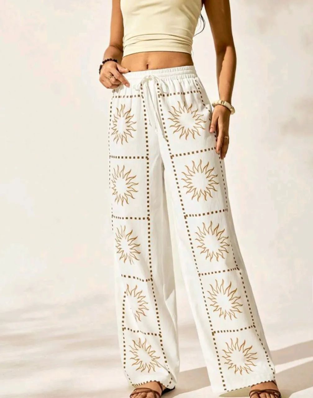 Calça G/GG pantalona Shein
