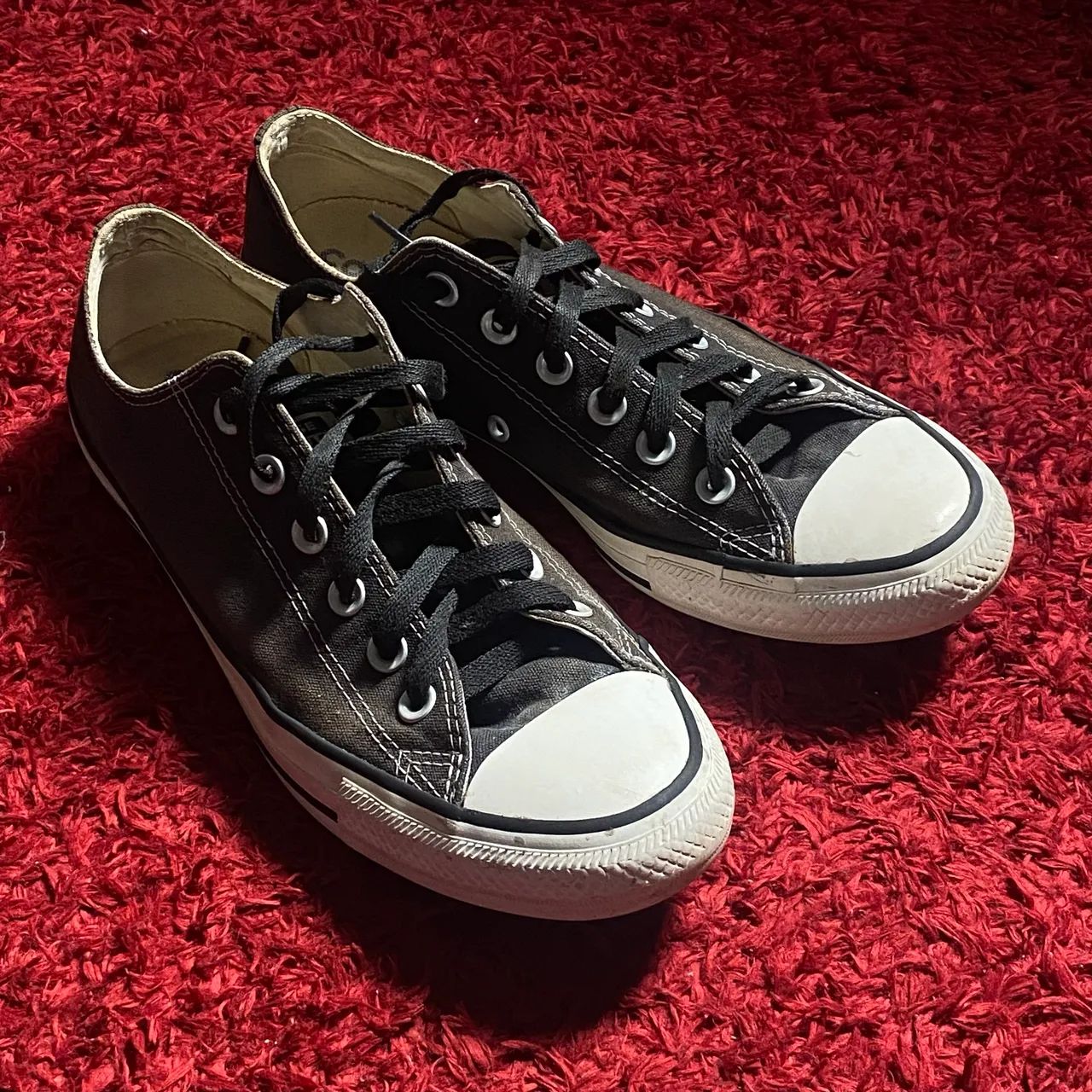 All Star Converse Low Preto - Foto 2