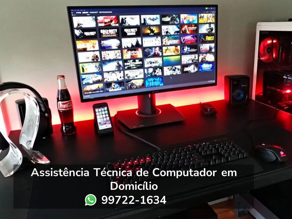 Técnico de Informática em Domicílio - Conserto de PC e Notebook - Foto 5
