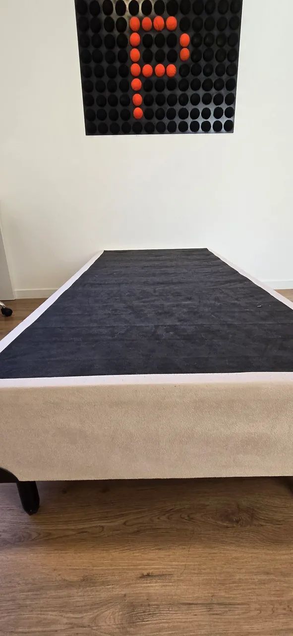 Cama Solteiro Box com cama auxiliar e incluso os 2 colchões - Foto 5