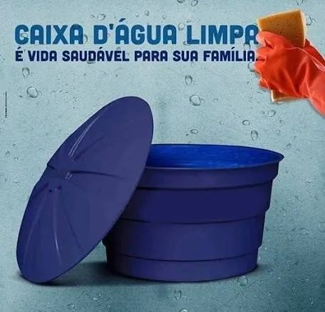 LIMPEZA E HIGIENIZAÇÃO DE CAIXAS D'ÁGUA