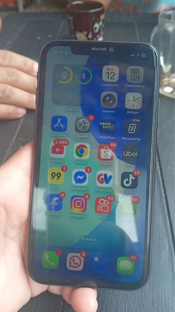 Celular iPhone 11 preto 128 Gb  - Foto 5