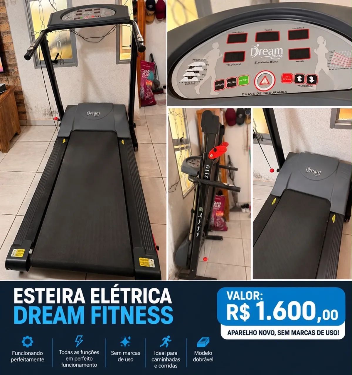 Esteira elétrica 