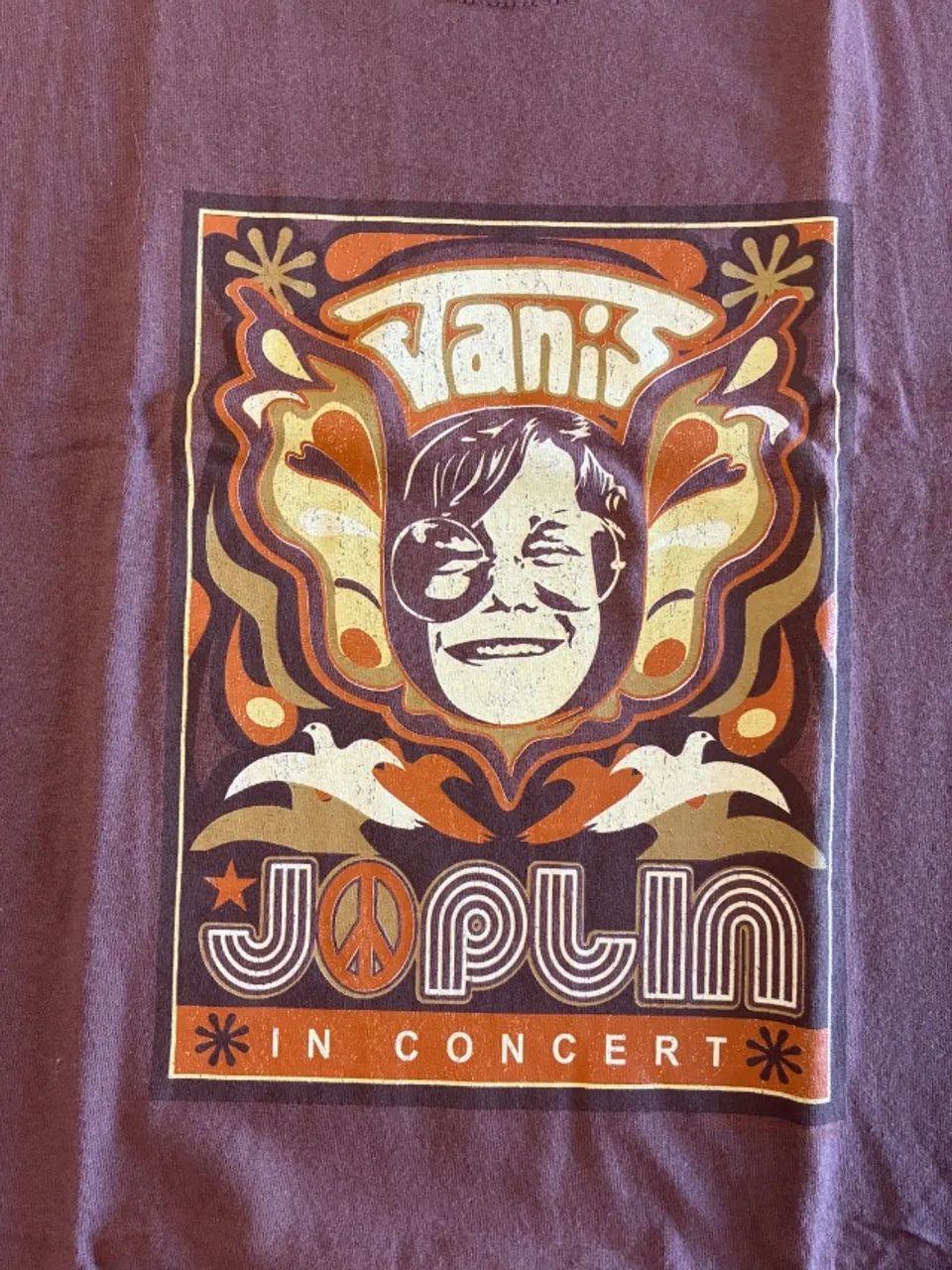 Camiseta Vintage Zion Janis Joplin - Roupas - Recreio dos