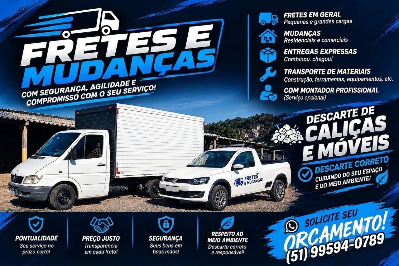Fretes e mudanças Porto Alegre 