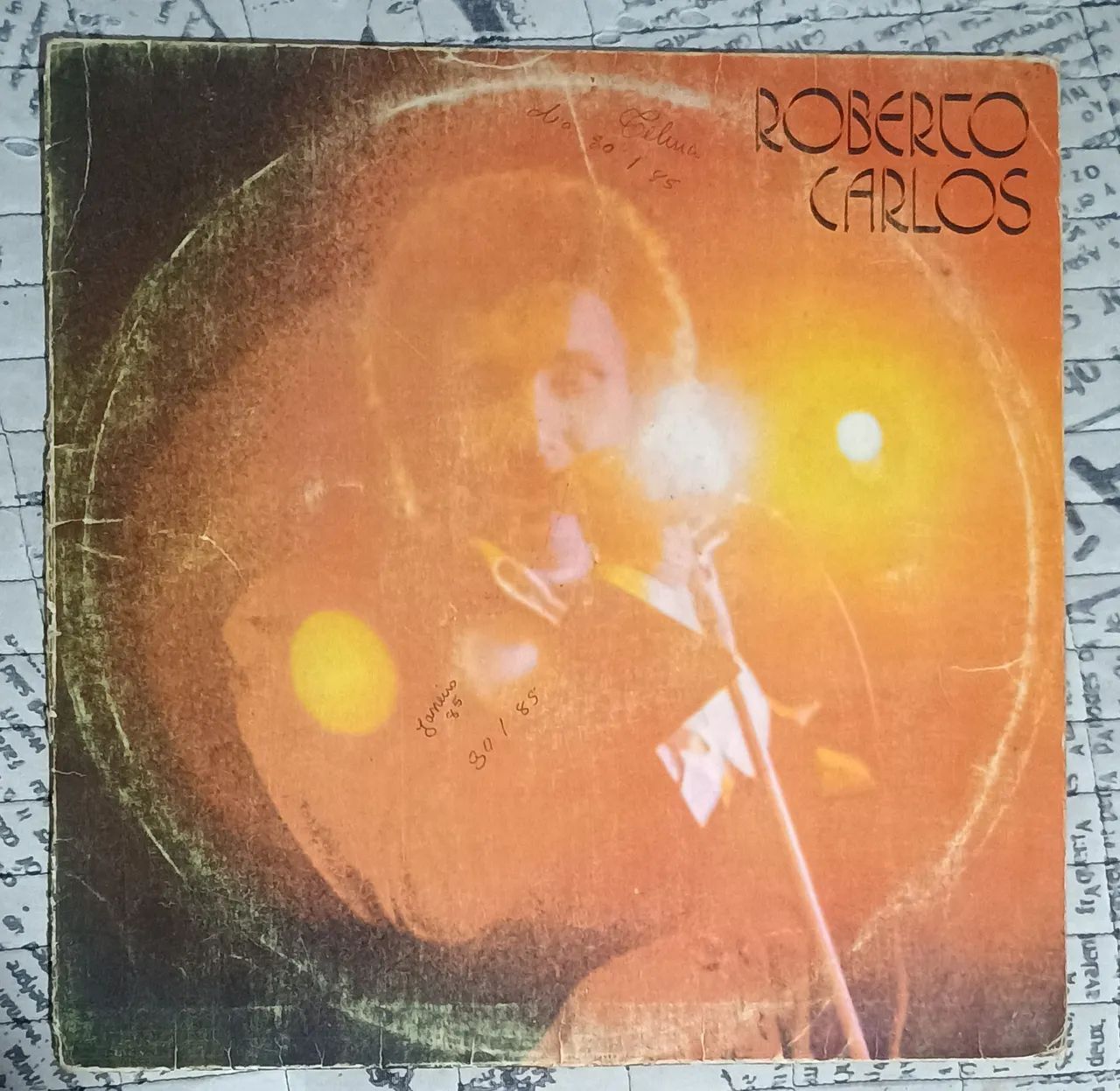 LP Roberto Carlos 1977 Original CBS Vinil Antigo