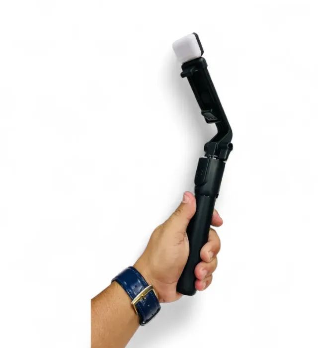Bastão De Self Tripé Zb001 Para Selfies C/ Controle Preto Bluetooth - Foto 5