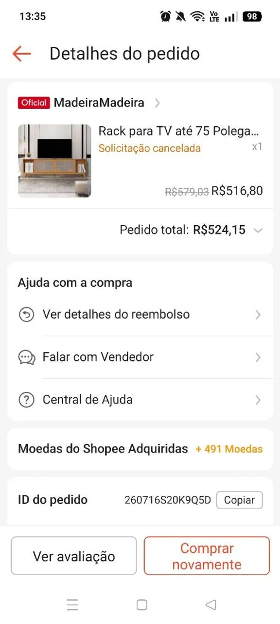 Vendo Rack 75 polegadas  - Foto 3