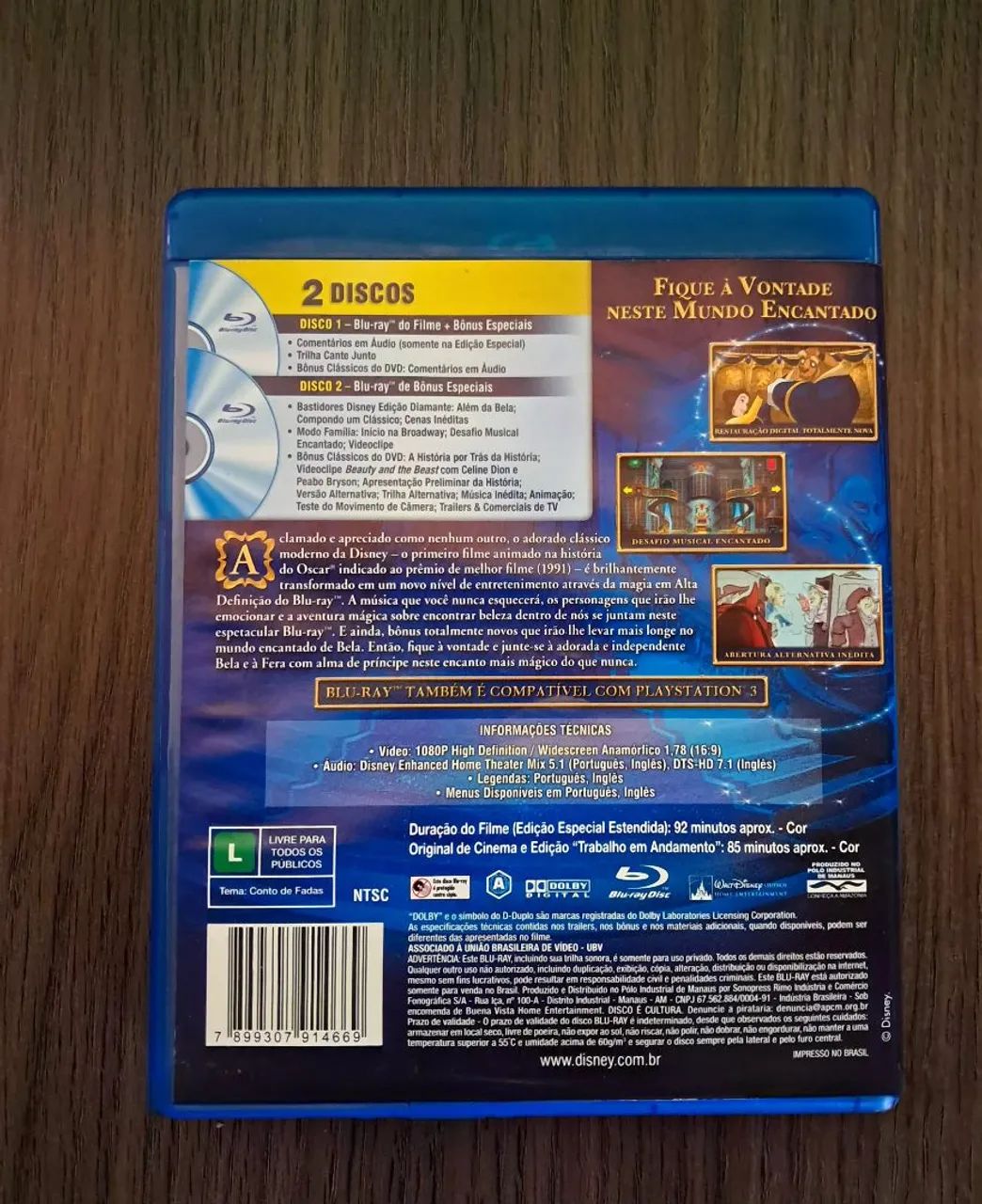 Blu-ray A Bela e a Fera - Foto 2