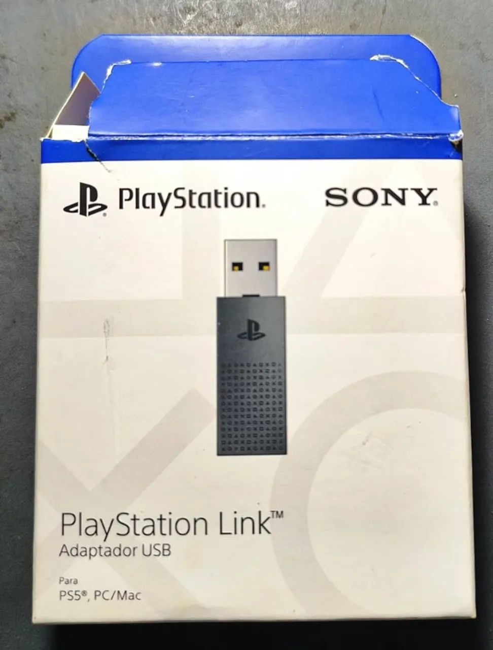 Adaptador USB Sony PS Link, para PS5 Slim, PS5 Pro e PC - CFI-ZWA2L
