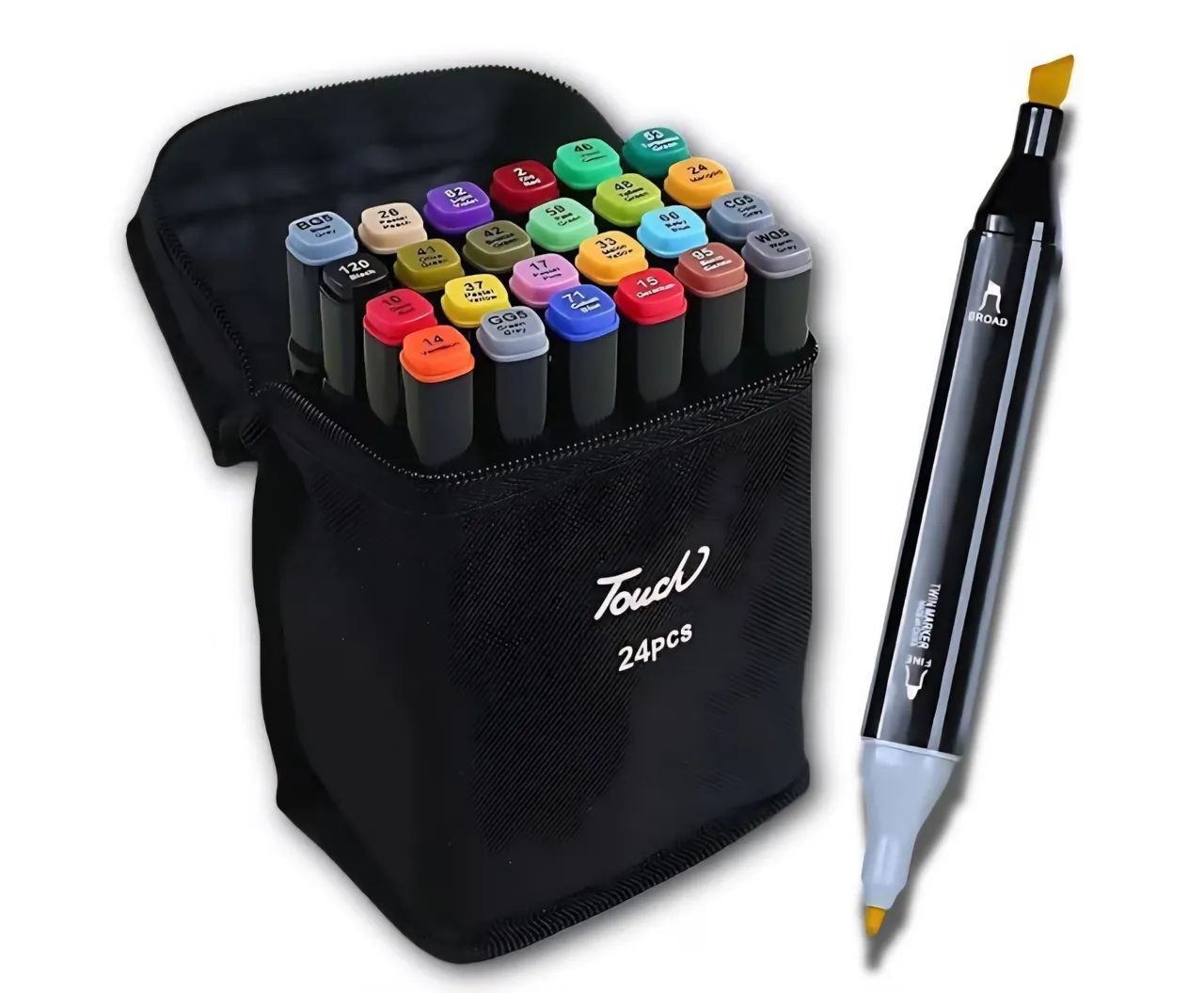 Kit 24 Canetas Marcadoras