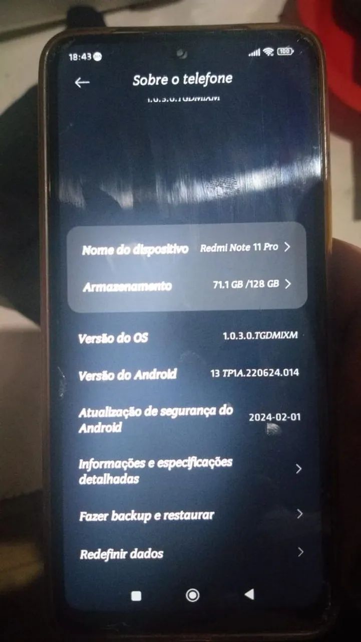 Redmi note 11 pro 
