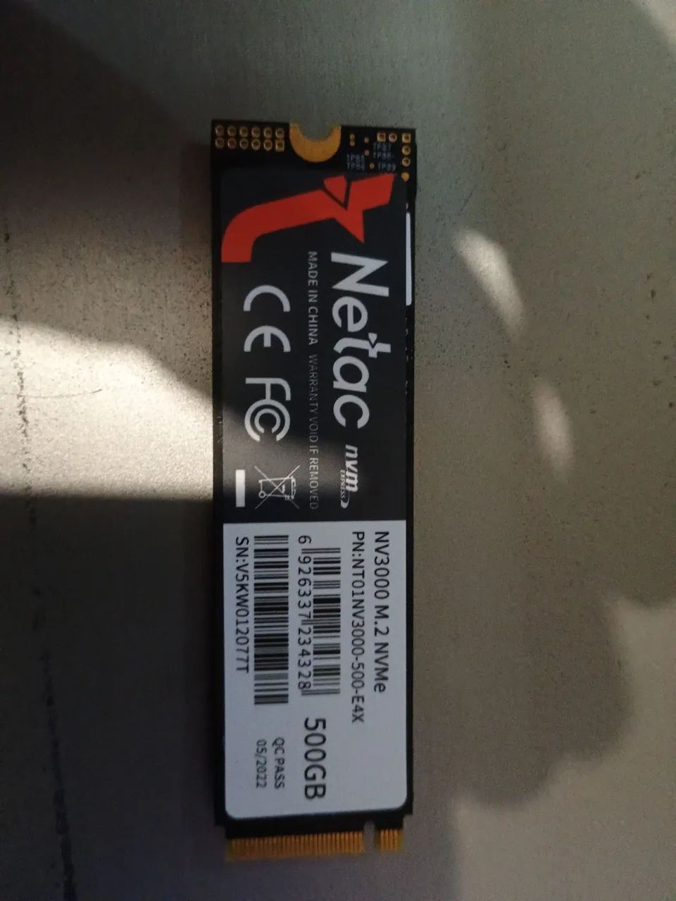 SSD nvme 500gb