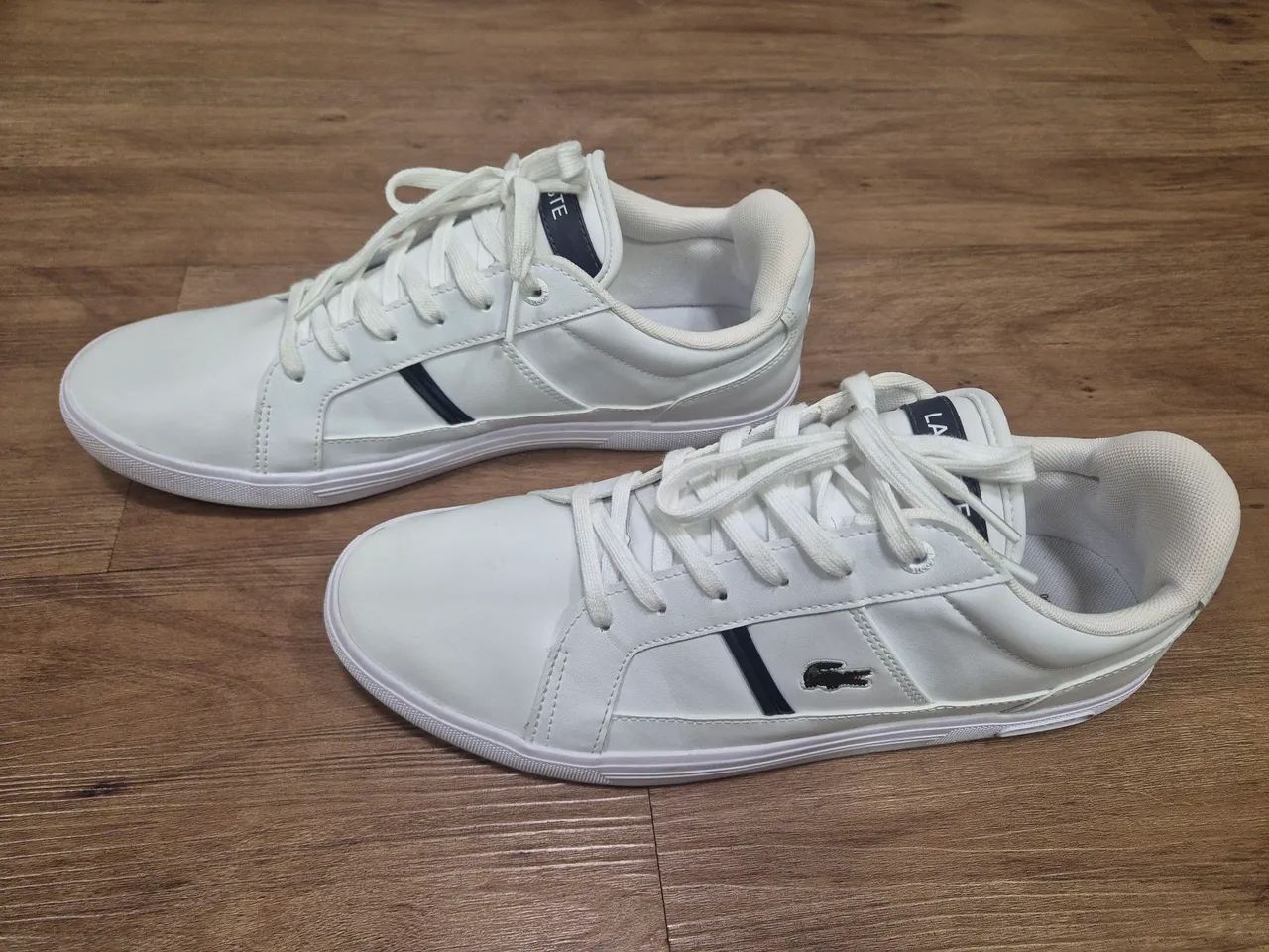 Tênis Lacoste Europa Branco 43 - Foto 4