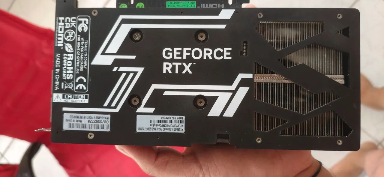 Rtx 5060 8gb na garantia e nova  - Foto 2