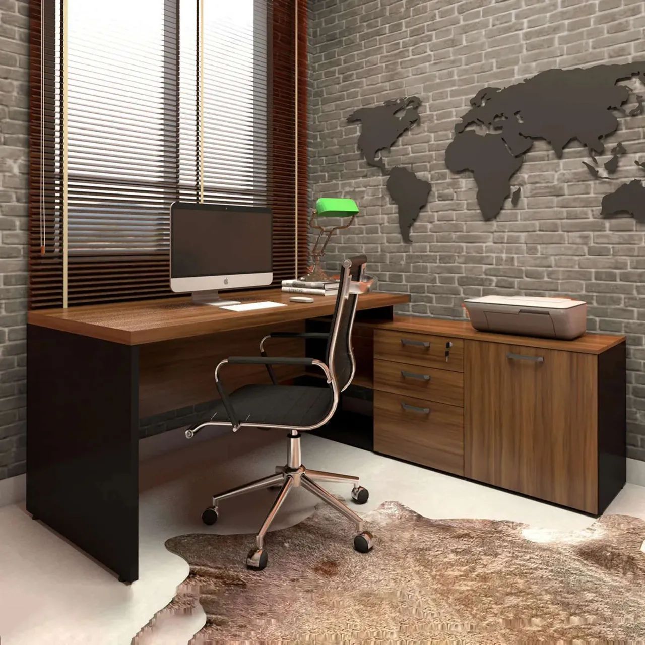 Mesa de escritório. Sob medida.65093265638657122