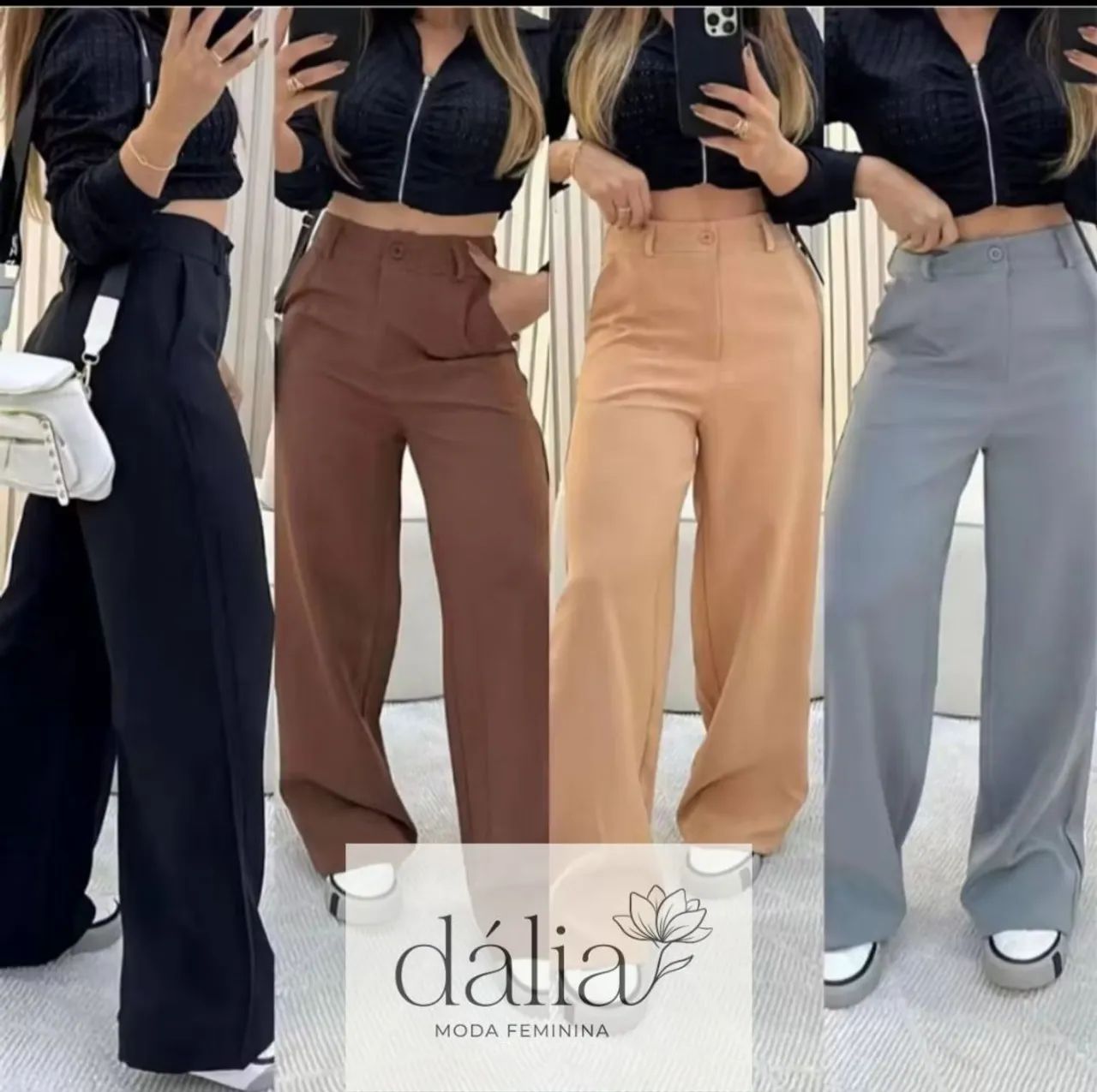 Calça social alfaiataria feminina  - Foto 3