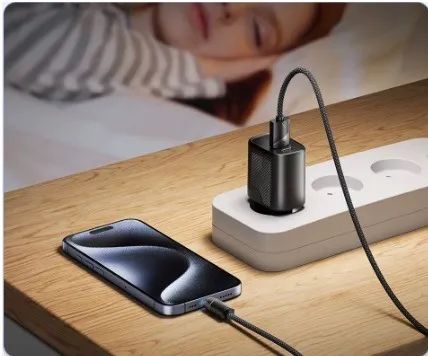 Cabo USB para USB-C Toocki - 2m Turbo 3A - Foto 4