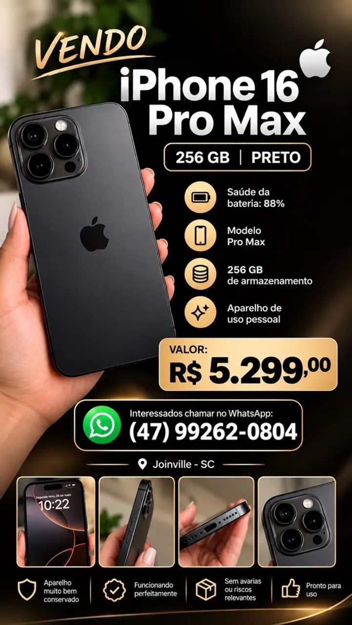 IPHONE 16 PRO MAX