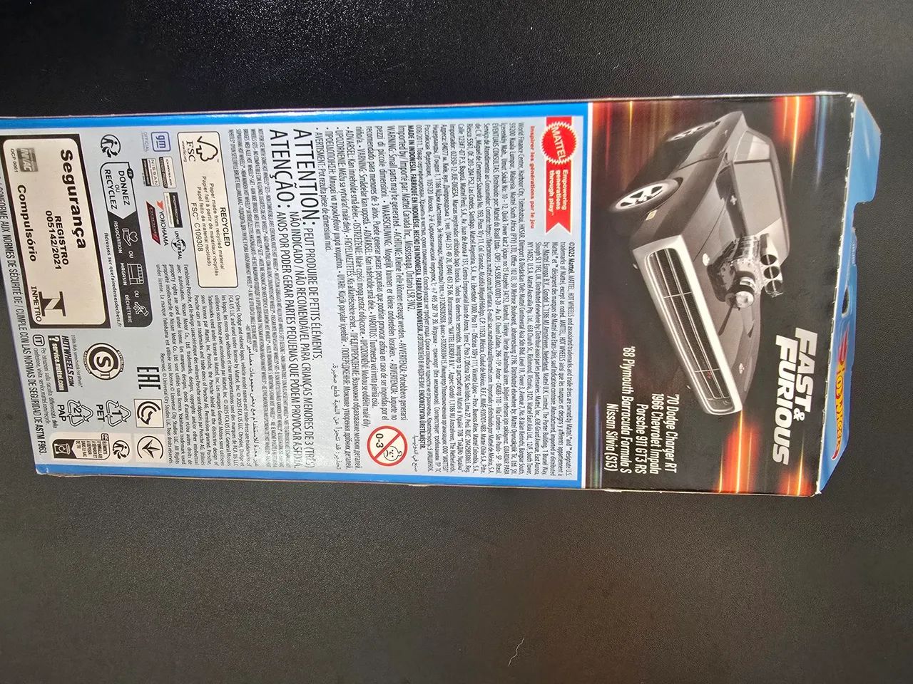 Hot Wheels 5 pack Fast & Furious Lacrado - Foto 2