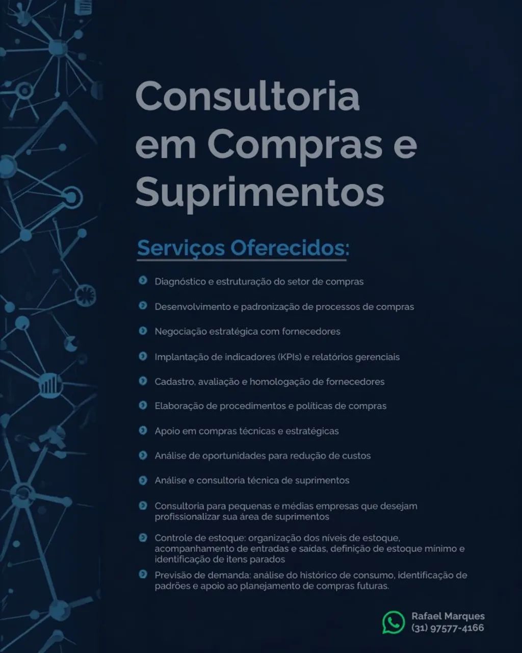 Consultoria em Compras e Suprimentos