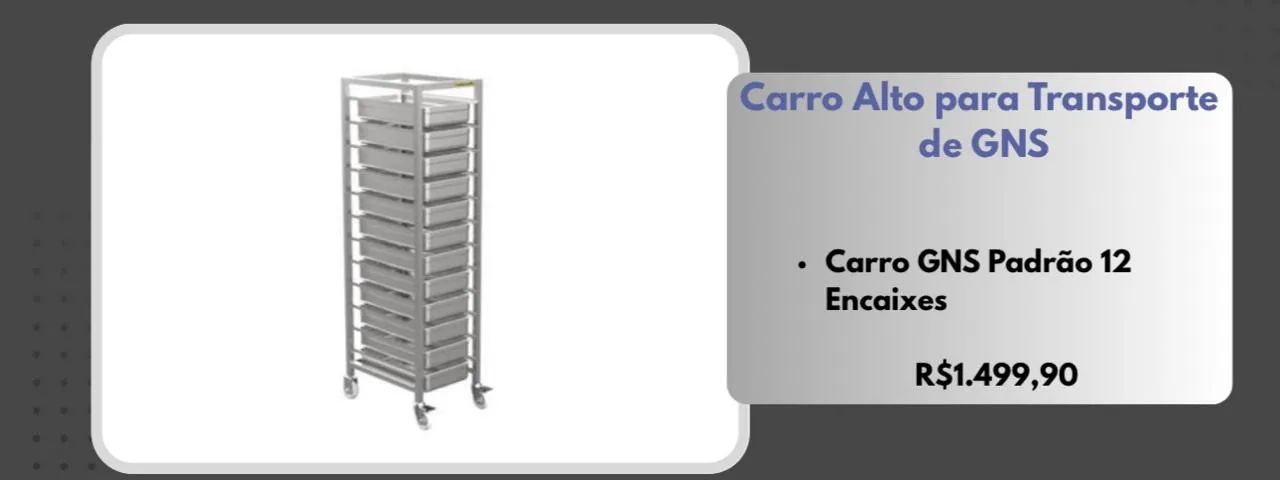 Carro Alto para Transporte de GNS