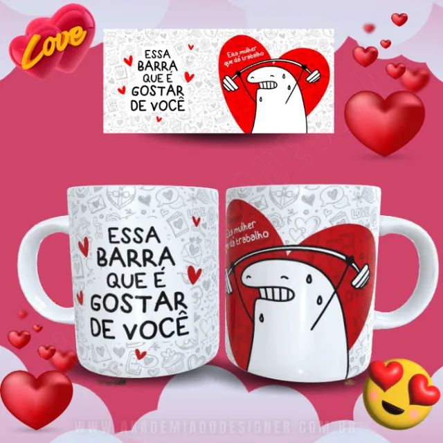 Caneca Personalizada Dia Dos Namorados Flork - Foto 5