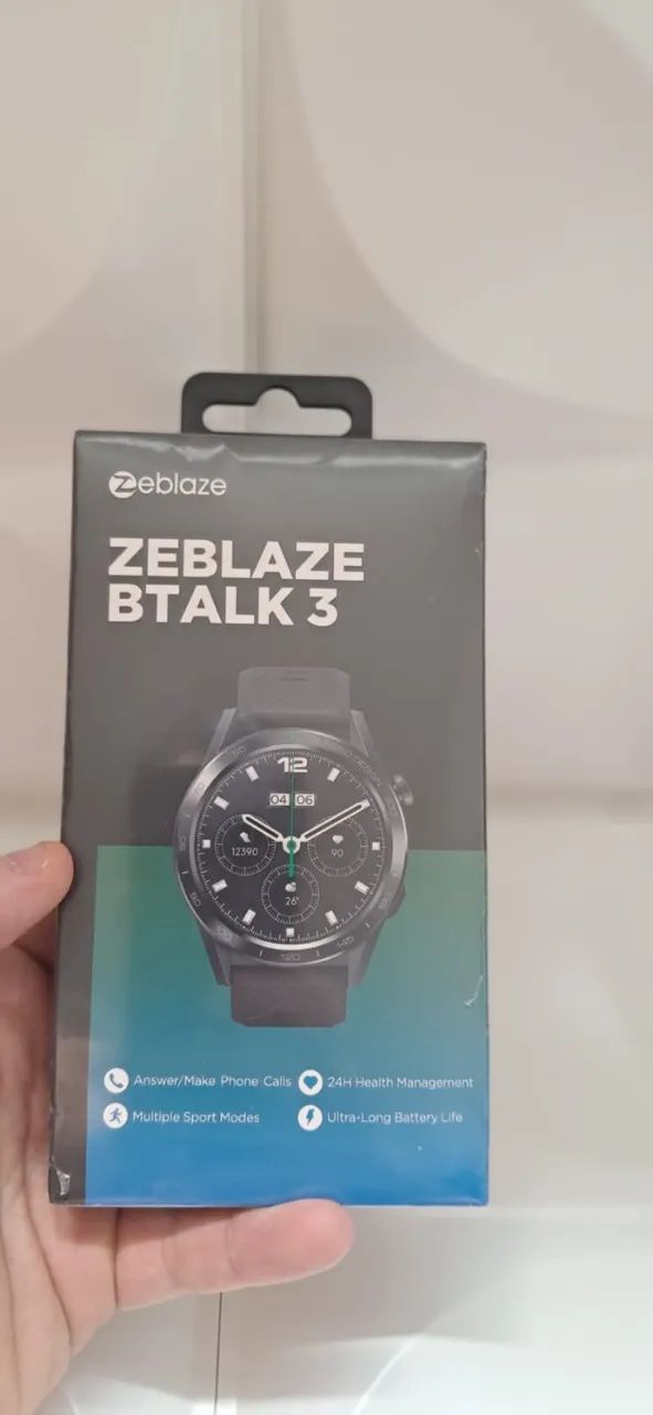 Smartwatch zeblaze Btalk 3 lacrado