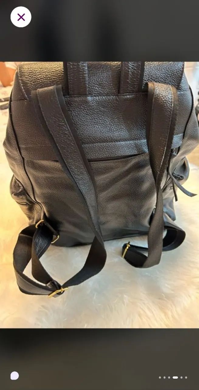 Mochila Original Couro Le Postiche  - Foto 2