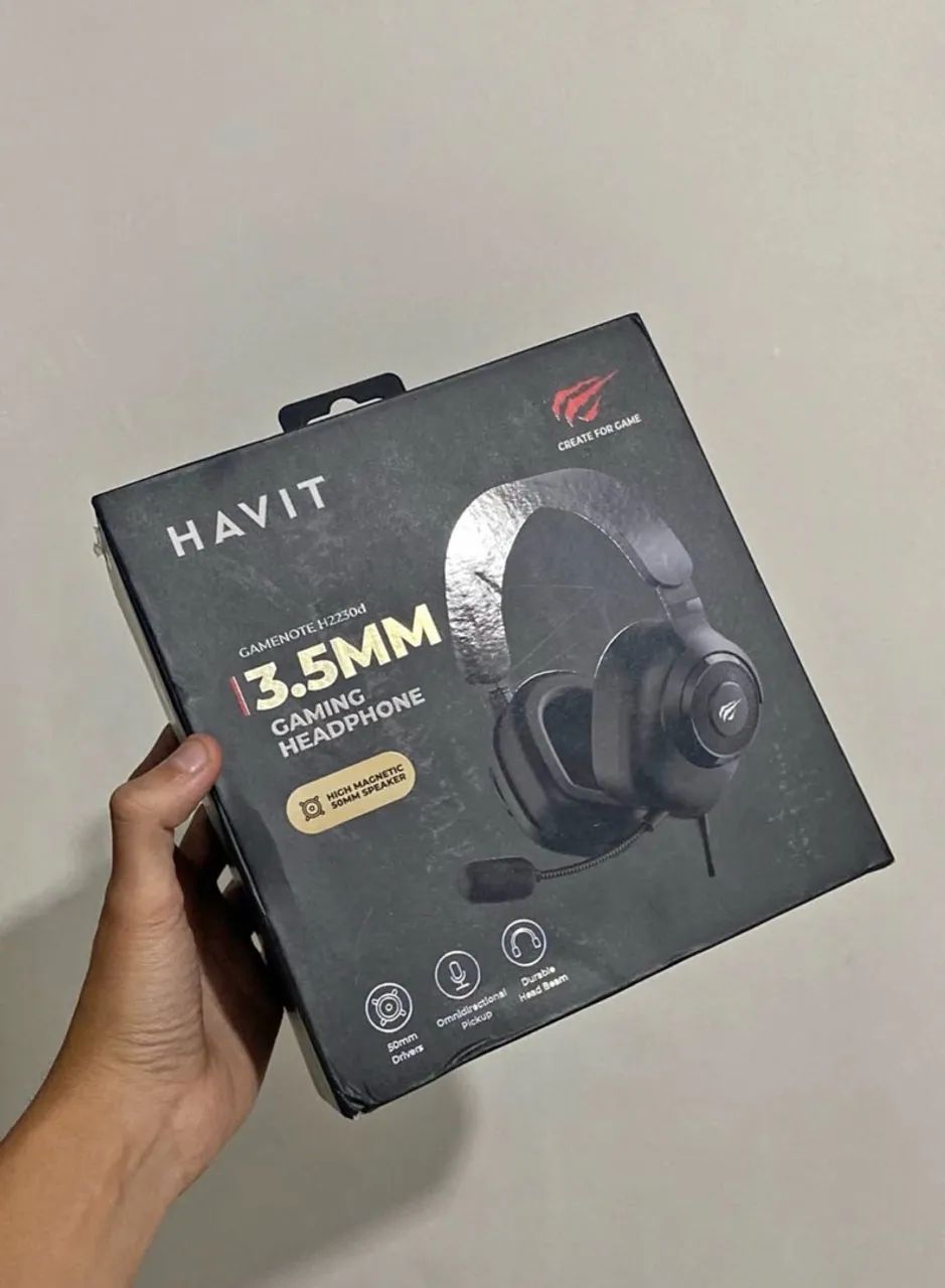 Fone Gamer Havit C/Microfone