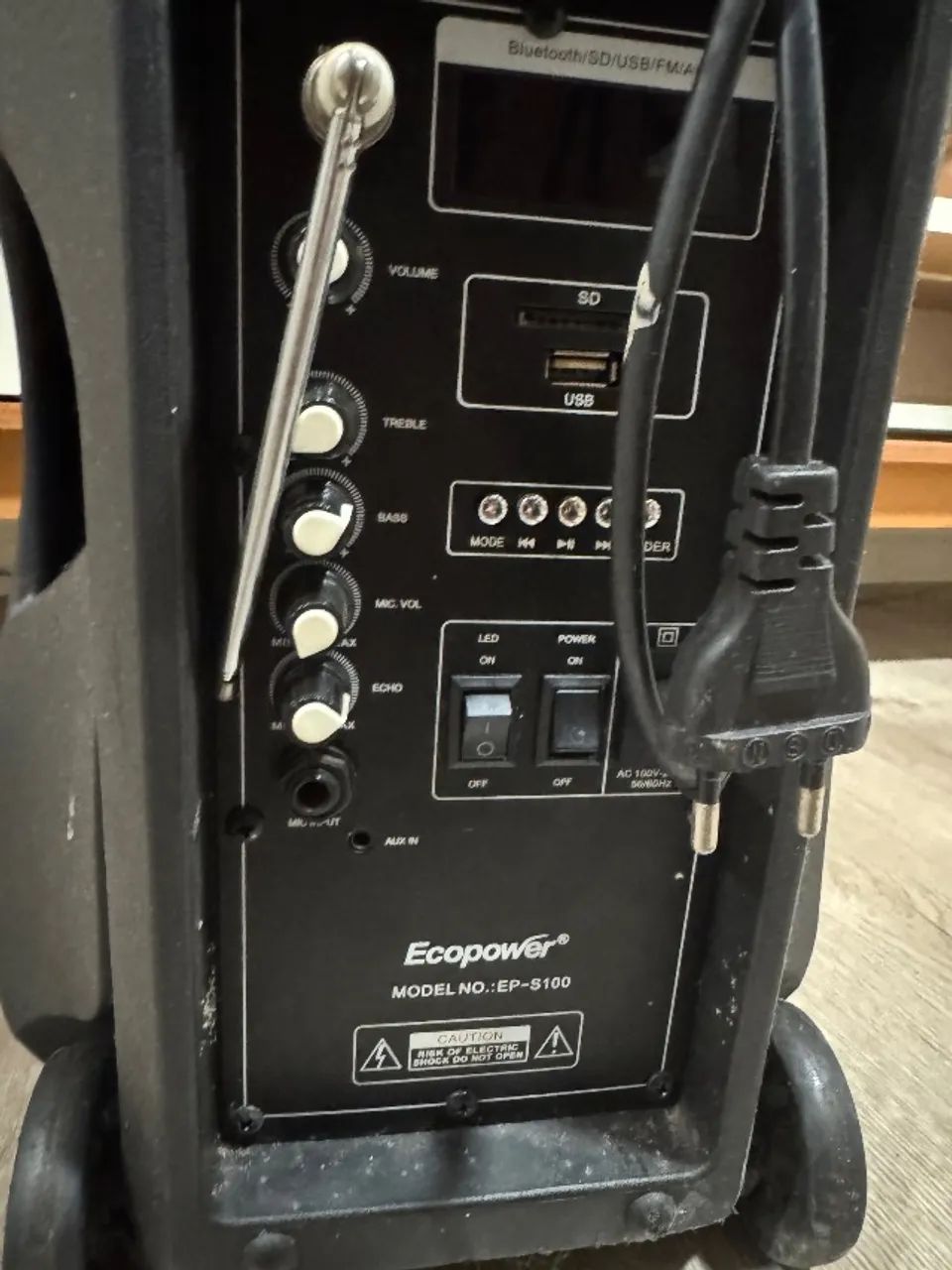 Ecopower EP S100 Caixa de som - Foto 2