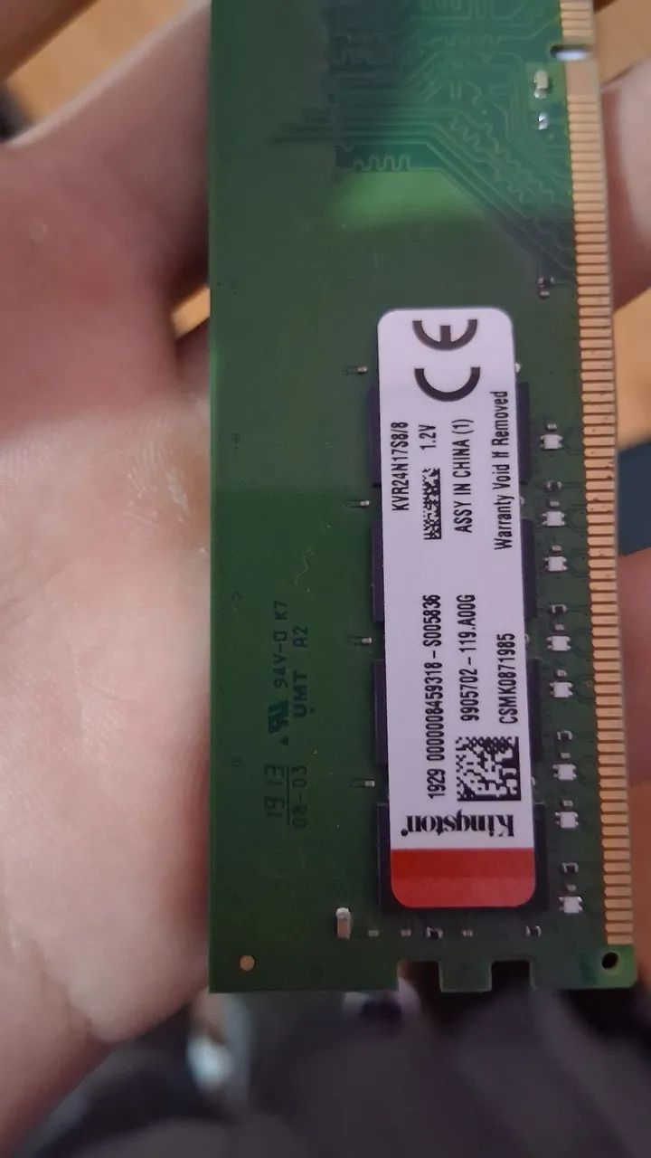 Memoria ram 8gb ddr4 (descrição) - Foto 2