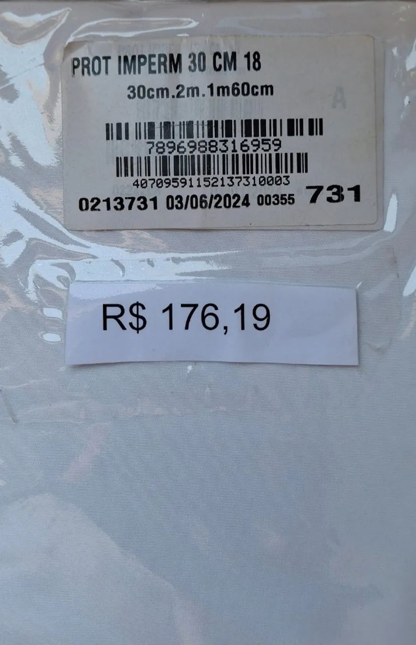 Protetor de colchão ORTOBOM R$ 100,00 - Foto 4