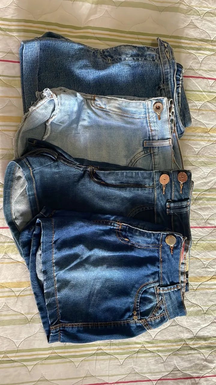 Shorts tamanho P - Foto 3