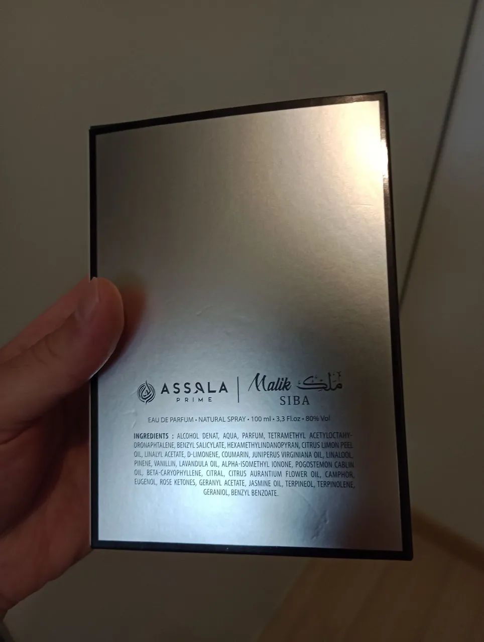 Assala Malik Siba Original na caixa  - Foto 4
