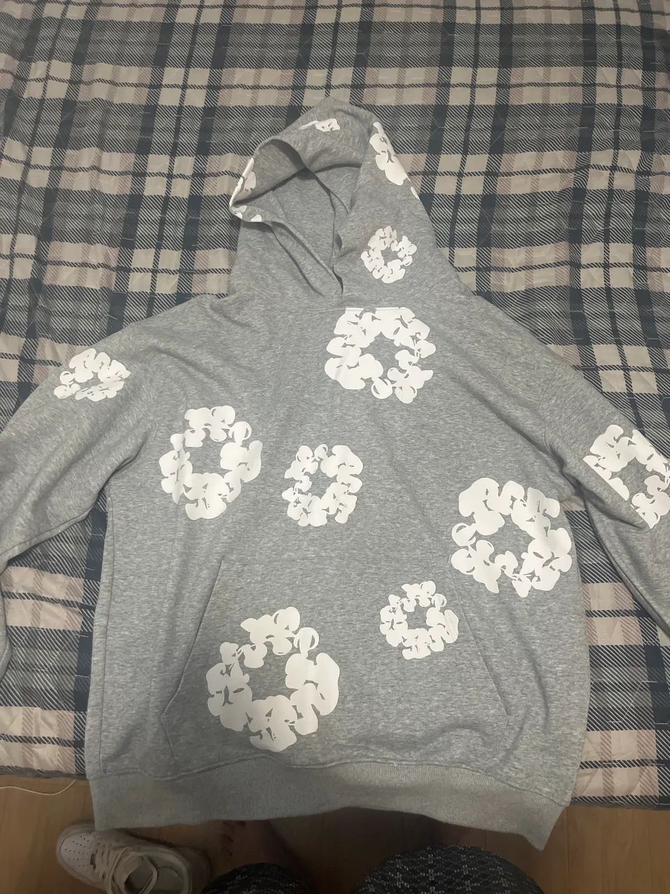 Moletom denim tears cinza 