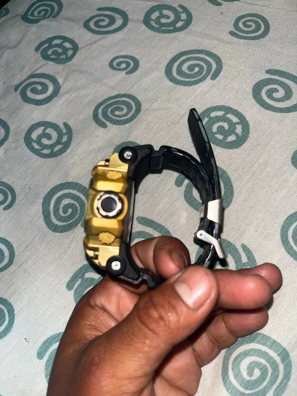 relógio g-shock mudmaster preto e dourado - Foto 4