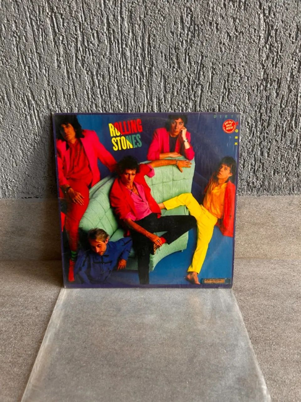 Vinil Dirty Work - Rolling Stones com encarte 