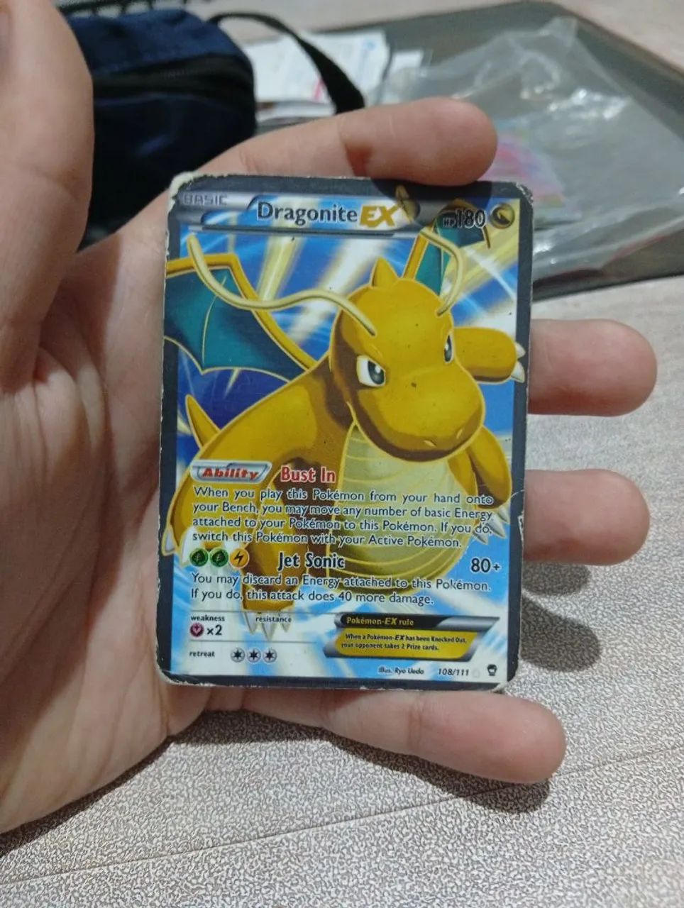 Dragonite-EX Full Art (número 108/111) - Foto 5