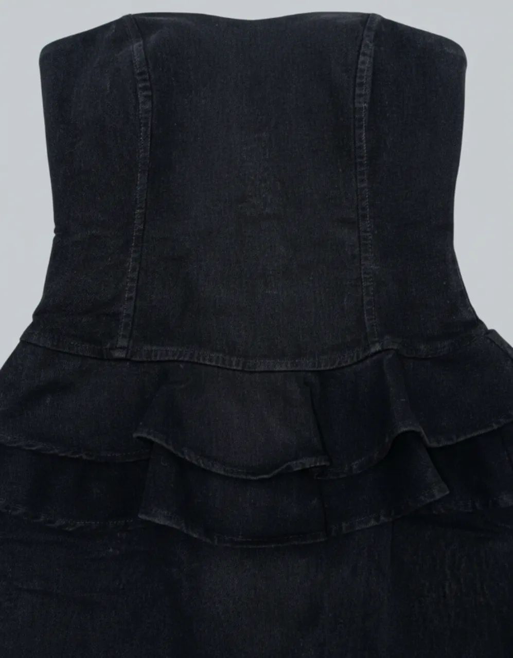 Vestido Peplum Preto - Foto 3