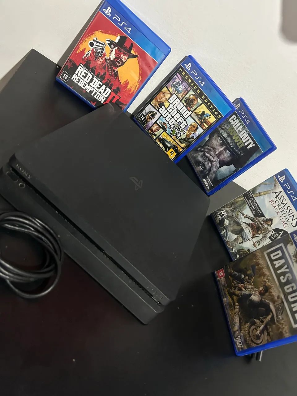 Ps4 SLIM 1TB em excelente estado de conservaçao - Foto 3