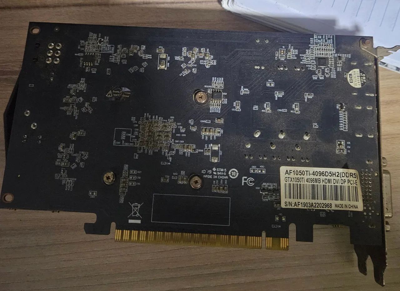 GTX 1050TI 4GB USADA, FUNCIONANDO NORMALMENTE. - Foto 2